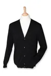 Men's Lightweight V Cardigan Black