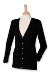 Ladies' Lightweight V Cardigan Black