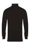 Roll-Neck Jumper Black