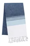 Fouta-Tuch mit Streifen Denim / Sky Blue Stripe
