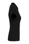 Damen-Kurzarm-Polohemd Supima® Black