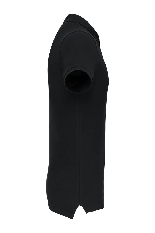 Herren Bio Piqué Polo Black