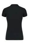 Damen Bio Piqué Polo Black