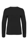 Kinder Rugby Polohemd Black / White