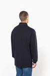 French rib > langarm-poloshirt