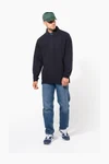 French rib > langarm-poloshirt