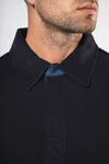 French rib > langarm-poloshirt
