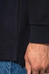 French rib > langarm-poloshirt