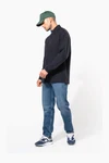 French rib > langarm-poloshirt