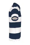 Herren Jersey Polo "Ray" Navy / White
