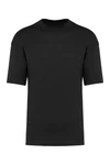 T-Shirt mit kurzen Ärmeln, Unisex, Oversize Black