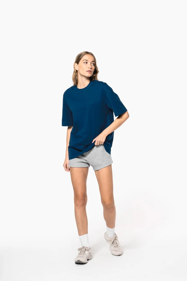 T-Shirt mit kurzen Ärmeln, Unisex, Oversize