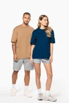 T-Shirt mit kurzen Ärmeln, Unisex, Oversize