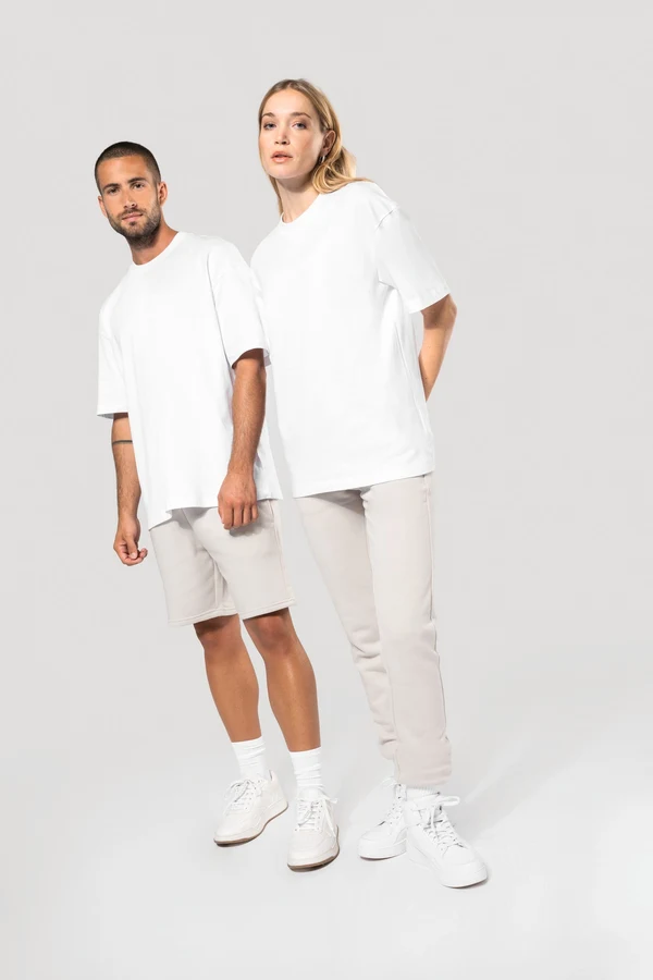 T-Shirt mit kurzen Ärmeln, Unisex, Oversize