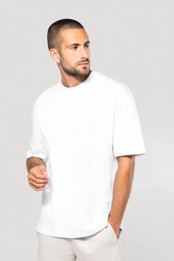 T-Shirt mit kurzen Ärmeln, Unisex, Oversize