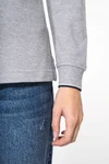 Langarm-Polohemd aus Piqué für Damen