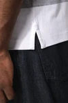 Gestreiftes Polohemd mit kurzen Ärmeln, Unisex