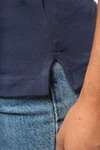 Kurzarm-Polohemd für Damen. Aus Baumwollpiqué
