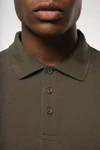 Herren Langarm Poloshirt