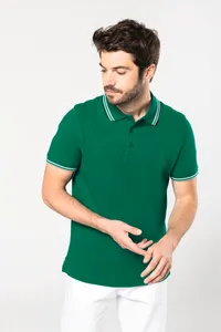 Herren Piqué Poloshirt Kurzarm