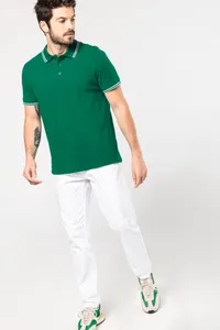 Herren Piqué Poloshirt Kurzarm