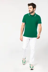 Herren Piqué Poloshirt Kurzarm