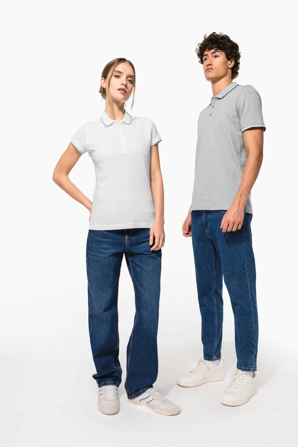Herren Piqué Poloshirt Kurzarm