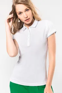 Damen Piqué Poloshirt Kurzarm