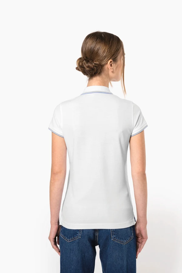 Damen Piqué Poloshirt Kurzarm
