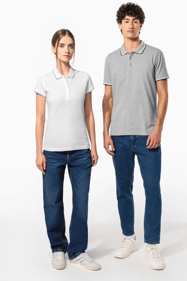 Damen Piqué Poloshirt Kurzarm