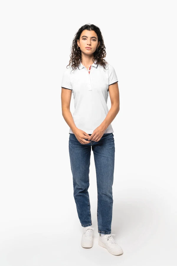 Damen Poloshirt Kurzarm