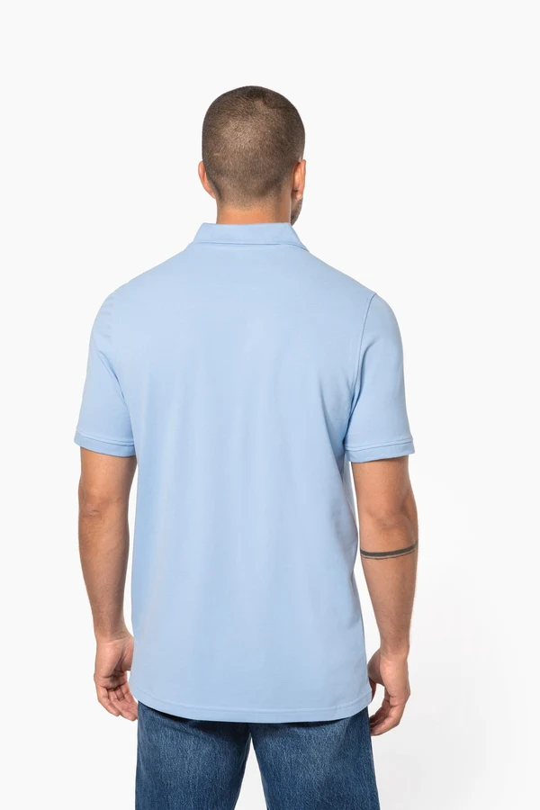 Herren Kurzarm Poloshirt aus Baumwollpiqué