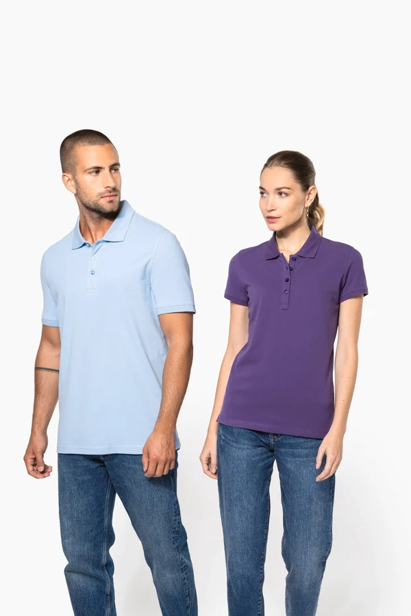 Herren Kurzarm Poloshirt aus Baumwollpiqué