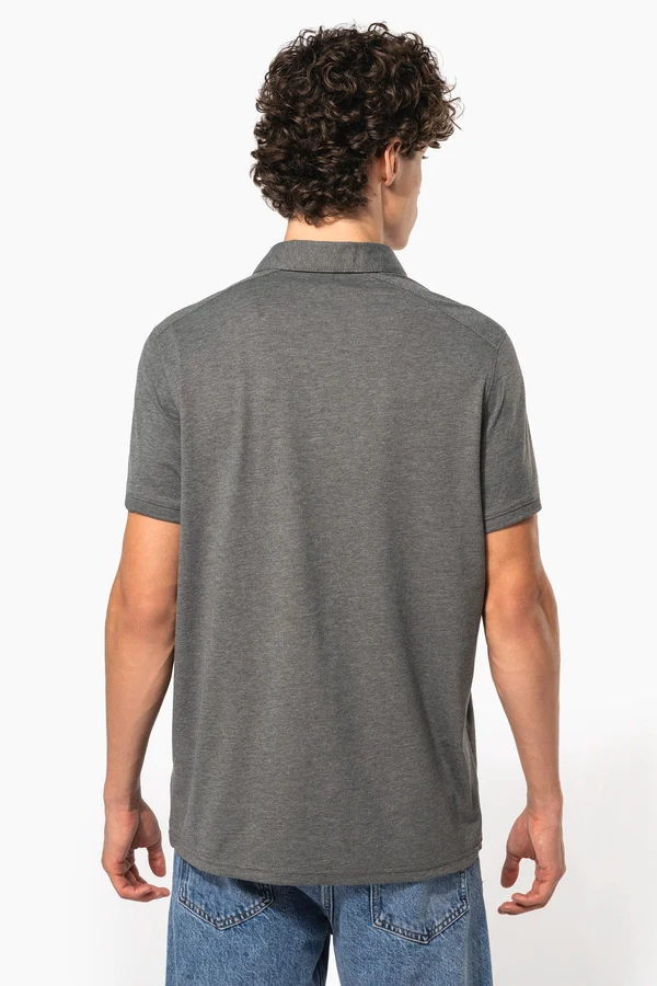 Jersey-Kurzarm-Polohemd für Herren