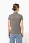 Jersey-Kurzarm-Polohemd für Damen
