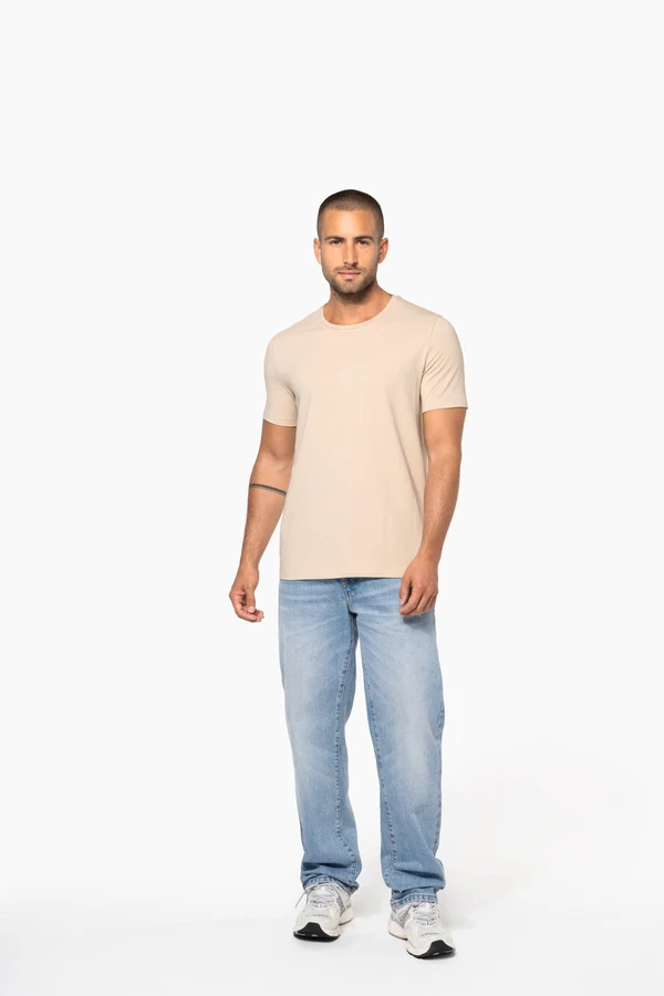 Kurzarm-T-Shirt mit Rundhalsausschnitt