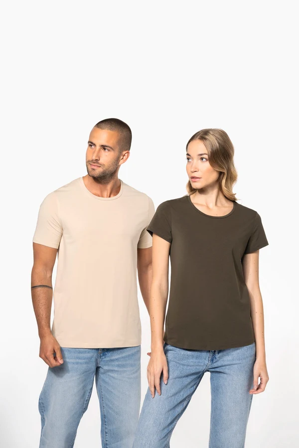 Kurzarm-T-Shirt mit Rundhalsausschnitt