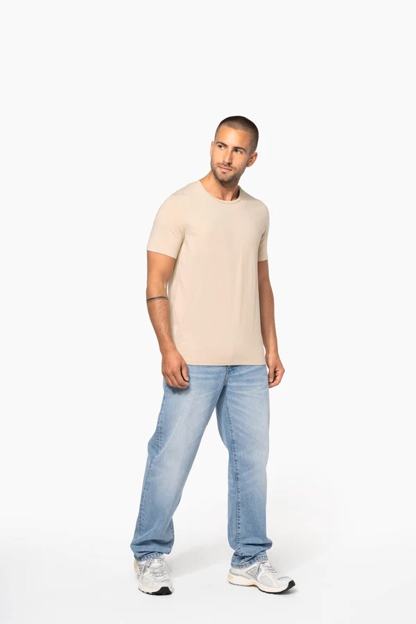 Kurzarm-T-Shirt mit Rundhalsausschnitt