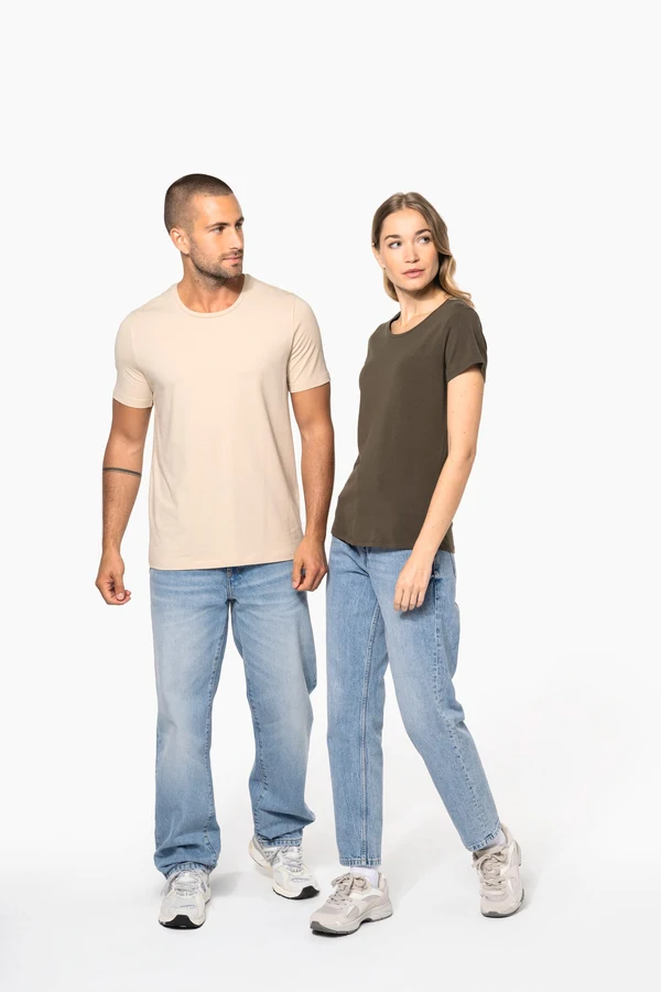 Kurzarm-T-Shirt mit Rundhalsausschnitt