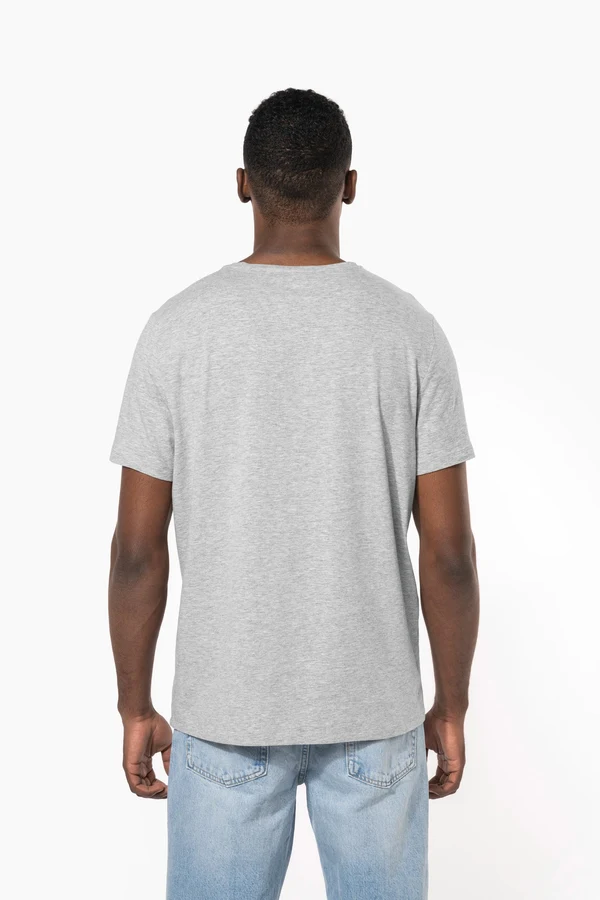 Kurzarm-T-Shirt mit V-Ausschnitt