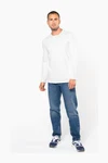 Langarm-T-Shirt mit Rundhalsausschnitt