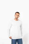 Langarm-T-Shirt mit Rundhalsausschnitt