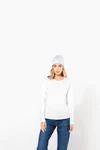 Damen Langarm-T-Shirt mit Rundhalsausschnitt