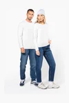 Damen Langarm-T-Shirt mit Rundhalsausschnitt