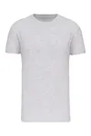 Kinder-T-Shirt BIO150 mit Rundhalsausschnitt Ash Heather