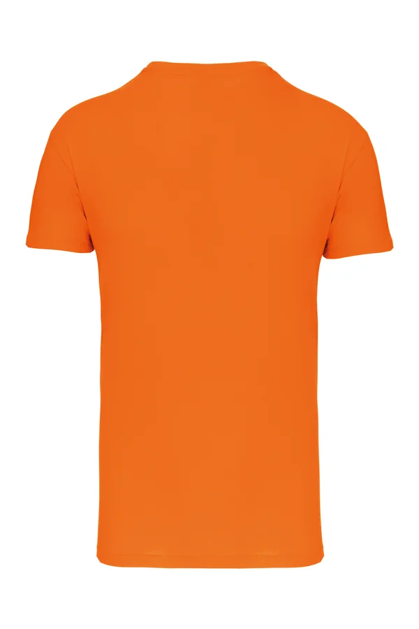 Herren-T-Shirt Bio150 mit V-Ausschnitt Orange