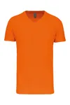 Herren-T-Shirt Bio150 mit V-Ausschnitt Orange