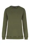 Sweatshirt mit Rundhalsausschnitt Washed Khaki