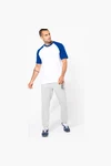 Baseball-Shirt, zweifarbig