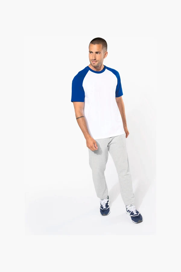 Baseball-Shirt, zweifarbig
